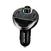 Onever Bluetooth Hands Free Car Kit Wireless FM Transmitter Modulator Radio Car MP3 Audio Player USB Charger Support TF/U-Disk