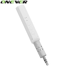 Onever 3.5mm Bluetooth 4.1 Receiver Music Audio Receiver Adapter Rechargeable Car Kit AUX Streaming Back Clip Bluetooth Headset
