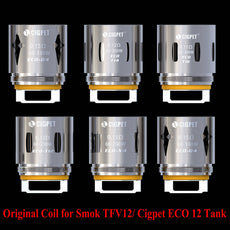 Original CIGPET ECO Coil ECO-T12 / Smok TFV12 Coil X4/Q4/T12/T16/T14 Coil for Smok TFV12 Tank iJOY Cigpet ECO 12 Tank 3pcs/lot