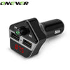 Bluetooth Car Kit MP3 Music Player FM Transmitter Hands-free Modulator Voice Prompt with 3.1A Dual USB Charger TF Slot DC12-24V