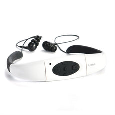 MP3 Player and FM Radio 4GB Headset Waterproof FM Radio All in One MP3 Player and Headphones for Swimming