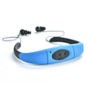 MP3 Player and FM Radio 4GB Headset Waterproof FM Radio All in One MP3 Player and Headphones for Swimming