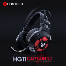 Virtual 7.1 Channel Surround Sound Gaming Headset Stereo LED Headphones with Mic