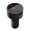 Powstro Multi Function 2 USB Car Charger 5V 3.1A Car Bluetooth Music Player FM Transmitter Modulator Support U Disk Voltmeter