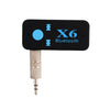 Onever 3.5MM Jack Car Bluetooth 4.1 Receiver Wireless Audio Receiver Adapter Bluetooth Handsfree Car Kit A2DP MP3 Music Receiver