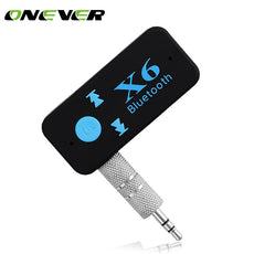 Onever USB Bluetooth Aux Audio Receiver Adapter 3.5mm 4.1 Aux Bluetooth Handsfree Car Kit TF Card A2DP Mp3 Music Car Receiver