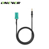 6 Pin To 3.5mm Plug Auto Car AUX CD Audio Line Input Cable For Volkswagen Renault