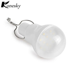 Konesky USB LED Bulb Over-discharge Protection Energy Saving LED Lamp Rechargeable Camping Hiking LED Bulb USB 110LM