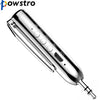 Powstro Mini 3.5mm Bluetooth 4.0 Receiver Wireless Music Audio Receiver Adapter Rechargeable Hands-free Car Kit AUX with Mic