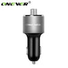Onever Wireless Bluetooth 2.0 Car Kit FM Transmitter Audio Modulator Music MP3 Player with 3.4A Dual USB Car Charger LED Display