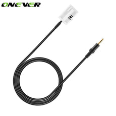 Onever 3.5mm Aux Car Audio Cable Auto CD Stereo Audio Line Input Cable For Peugeot 308 407 408 507 Citroen C2 C5 Sega Triumph