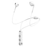 Wireless Bluetooth Headphones Neckband Runner Headset Sports Earphones Stereo In-ear Headphones Superb Sound Earphones with Microphone Sweatproof Workout Earbuds