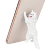 Cute Cartoon Cat Phone Sucker Bracket Simulation Animal Model Phone Bracket