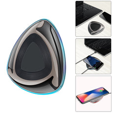 Qi Wireless Charger Charging Pad With Light Indicator For All Qi-Enabled Devices Without USB Cable Support For iPhone 8/X,Galaxy S6/S7/S8/ GalaxyS6 S7 edge/ LGD1 LGLTE2 N EXUS4 5 6/ NOKIA Lumia 1020/920/928/