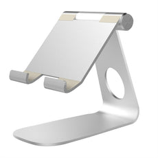 Adjustable Tablet Stand Aluminum Desktop Stand Holder Dock for iPad Kindle E-reader Other Android Tablets