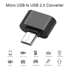 Mini Style OTG Micro USB To USB 2.0 Female Converter Adapter Smart Connection Kit Adapter For Smartphone/Keyboard/Mouse/Game Controller/U-disk /Digital Camera