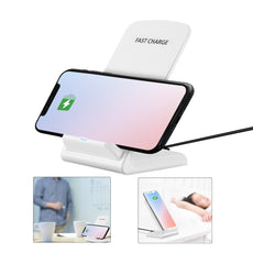 Protable Dual Coils Qi Wireless Fast Charger Stand Pad Output 9V/1.3A 10W For iPhone X/8/8 plus Samsung Galaxy S6/S7/S8/S6 edge/ S7 edge/ S8+/Note5/Note 8/ Nokie 1520/ LG G2/G3/ Nexus 5/6/7 etc