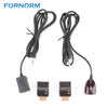 FORNORM IR Extender Over HDMI Remote Control Receiver Transmitter Cable Kit Dual-Band 30KHZ-60KHZ IR Remote Infrared Extender