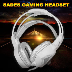 LETTON W9 USB Gaming Headphone Over Ear Game Headset with Microphone Volume Control Music Earphone for PC Notebook Laptop