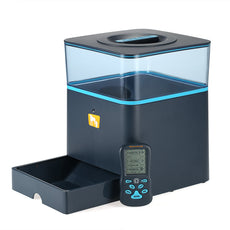 Programmable 4.5L LCD Automatic Feeder for Cat Dog with Remote Control Pet Dry Food Dispenser Dish Bowl 1-3 Meal/Day + Voice Recording