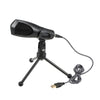 USB Studio Microphone Omnidrectional Condenser Microphone Mic Stereo Audio with Tripod for Recording Broadcasting Video Conference Podcast Video Chat