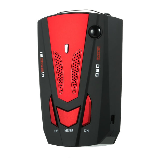 Car Vehicle Radar Detector Speed Control Detector V7 Speed Voice Alert ...