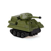 GOLD LIGHT Magic Mini Tank Follow Black Drawn Line Toy Car