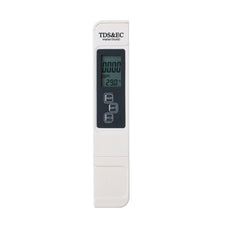 Professional 2 in 1 TDS & EC Meter Tester Water Quality Tester Handheld Testing Tool Test Pen LCD Display with ATC Function Accurate Reliable 0-9990 ppm +/- 2% Accuracy for Drinking Water Aquariums Swimming Pools
