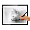 LED Light Drawing Table USB Pad A4 Copy Board Adjustable Brightness Copying Sketch Tracing Display Black
