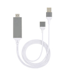 USB to HD Cable 2.9FT 1080P HDTV AV Adapter Output Connector Conversion for iPhone/iPad/Samsung