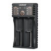 Liitokala Lii-202 Smart Battery Charger for 1.2V/3.7V/3.2V/3.85V AA/AAA 18650/18490/18350/16340/14500/10440 NiMH Lithium Rechargeable Batteries
