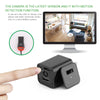 HD 1080P Hidden Camera USB Wall Charger Wireless Home Security Covert Camcorder Adapter Support Max 32GB TF Card (Not included SD card)