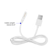 FORNORM Magnetic Charger Cable Cord USB 2.0 Male to 4 Pin Pogo Power Charger Cable for Smart Watch