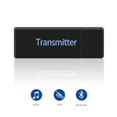 FORNORM 3.5mm Portable 2.4GHz Wireless Bluetooth 3.0 Adapter Transmitter Stereo Music Audio Bluetooth Transmitter Sender