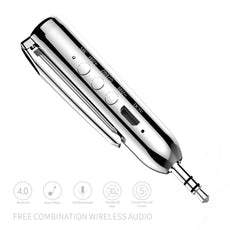FORNORM Wireless Bluetooth Receiver 3.5mm Jack Audio Bluetooth Aux Adapter Music Receiver Car Cable Free for Speaker Headphone
