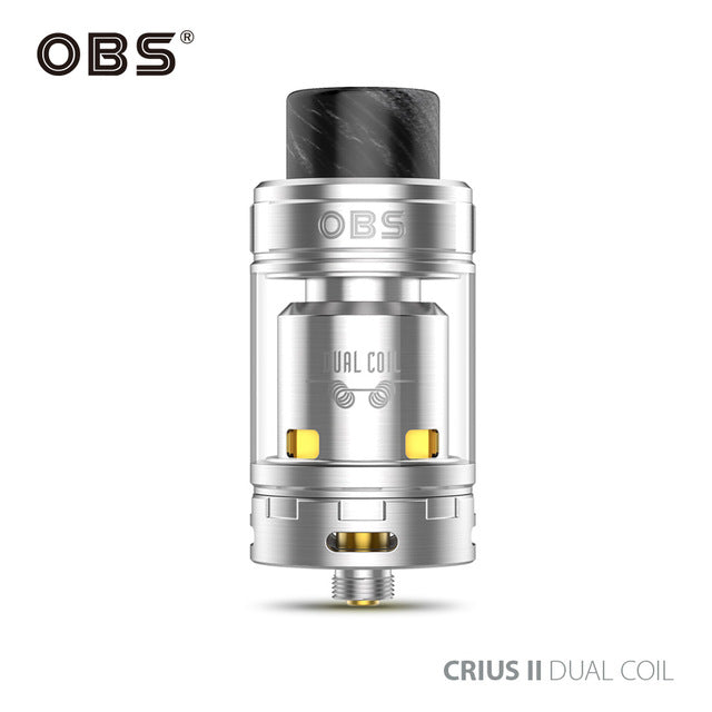 Original OBS Crius II Dual Coil RTA tank 4ML Capacity Crius 2 Atomizer ...