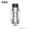Original OBS Crius II Dual Coil RTA tank 4ML Capacity Crius 2 Atomizer Reload RTA fit for 510 Thread 18650 Battery Box Mod