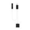 2in1 Audio Cable 8 Pin Connector to 3.5mm Female Headphone Adapter Splitter for IPhone 7 7Plus