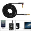 3.5mm Jack Car Auxiliary Audio Cable Extended Audio with 90 Degree Angle Cable Gold Plated Connectors
