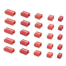 35pcs DIP Toggle Switch  Slide Type Electronic Configuration Coding Switch for Circuit