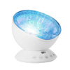 LED Projecting Light Lamp Color Changing Ocean Wave Projector with Remote Control Kids Night Light within Audio Player USB Cable Kids Adults Birthday Gift