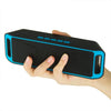 SC208 Bluetooth 4.0 Portable Wireless Speaker TF USB FM Radio Dual Bluetooth Speaker Bass Sound Subwoofer Speakers