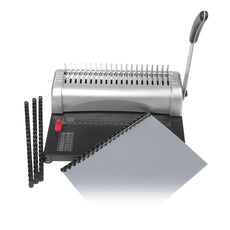 A4 Paper Puncher Binder 21 Holes Binding Machine 12 Sheets Punching 450 Sheets Binding Office Home Tools