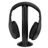 5 in 1 Wireless Headphone Cordless Gaming Headset with Emitter Microphone FM Radio Monitor Chat Online