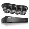 8CH 960P Night VIision Indoor Outdoor Security Cameras System with 5-in-1 DVR