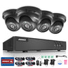 8CH 960P Night VIision Indoor Outdoor Security Cameras System with 5-in-1 DVR