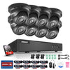 8CH 960P Night VIision Indoor Outdoor Security Cameras System with 5-in-1 DVR