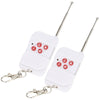 2pcs Wireless RF Remote Control 4 buttons Telecontrol 433 MHz Home Security Alarm System