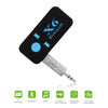 Universal 3.5mm Bluetooth 4.1 Receiver Music Audio Receiver Adapter Rechargeable Hands-free Car Kit AUX A2DP Streaming Kit With TF Card Slot for Speaker Headphone Car Stereo