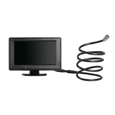8mm Endoscope Inspection Borescope Tube Snake Camera Video DVR 4.3" Monitor 6LEDS Night Vision Waterproof 1 Meter